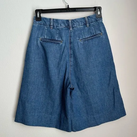 Anthropologie Pilcro Long Denim Shorts Size 26