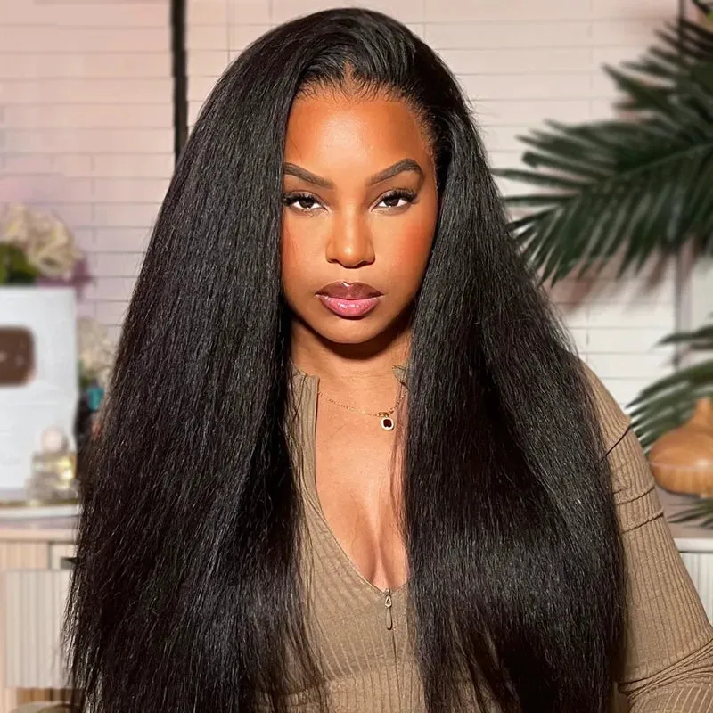 Flash Sale 6x6 T Part & 4x4 Lace Clsoure Wig For Women Human hair